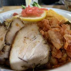 冷し中華 大盛り チャーシューキムチtpg