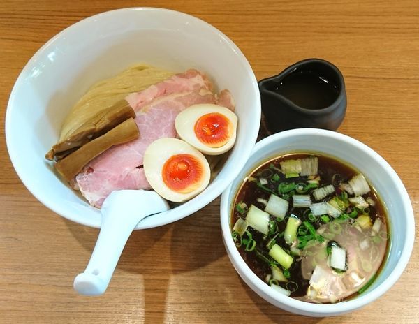 「特製つけ麺」@鶏そば 煮干そば 花山の写真