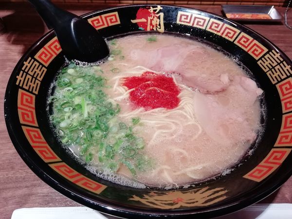 「豚骨ラーメン」@一蘭 アトレ上野 山下口店の写真