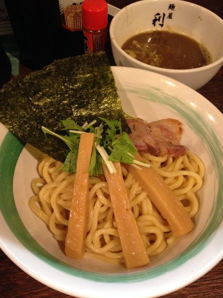 「つけめん 800円」@自家製麺 麺屋 利八の写真