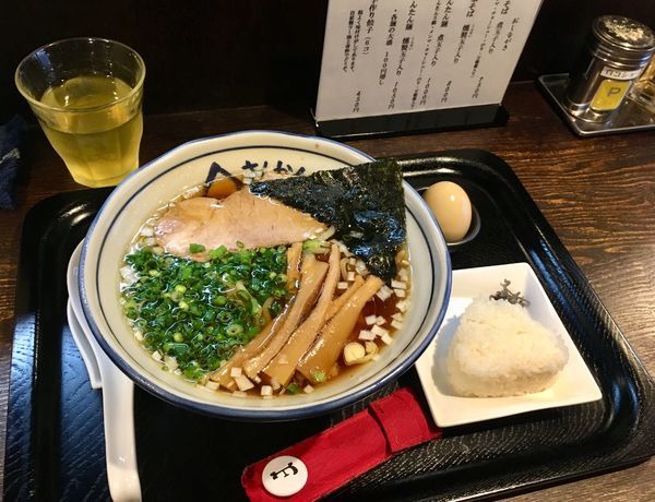 「中華そば 燻製玉子入り」@さんかくの写真