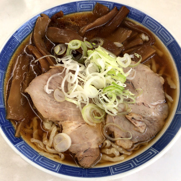 「メンマラーメン　650円」@秀来軒の写真