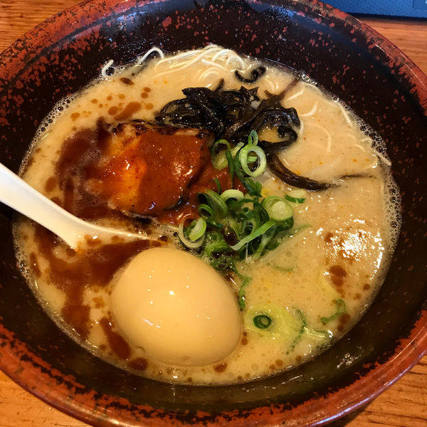 「黒風　842円　味玉　0円」@太田本陣 風の杜の写真