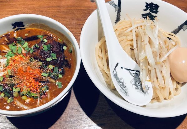 「からシビ玉子つけ麺（￥1000）」@カラシビ味噌らー麺・つけ麺 神田本店の写真
