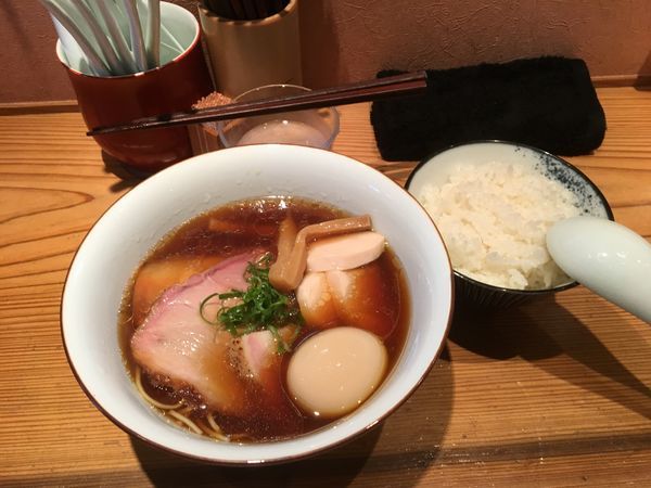 「特製醤油➕めし 1250円」@らぁめん鴇の写真