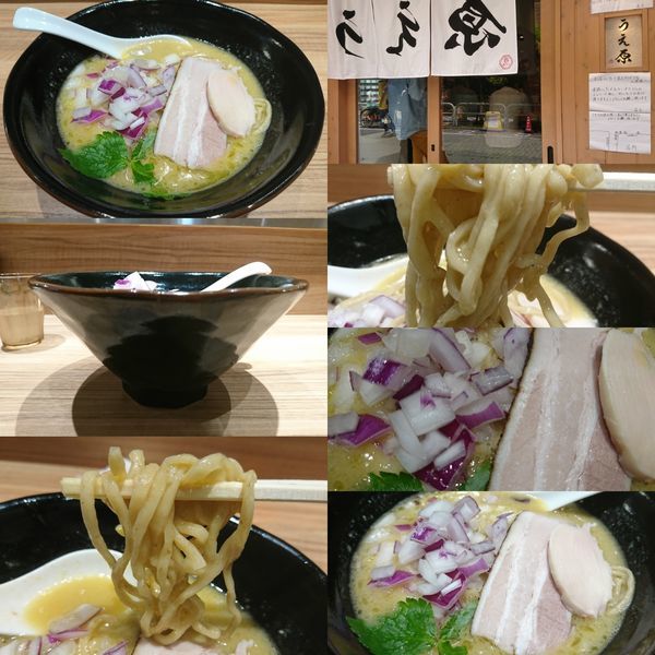 「白湯鶏そば」@鶏そば うえ原の写真