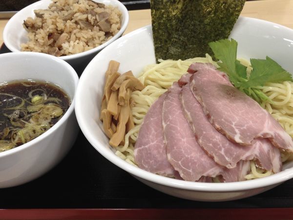 「つけ麺＋チャーシュー＋炊き込みご飯」@中華そば こてつの写真