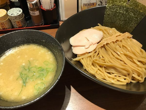 「濃厚鶏つけそば 塩 大盛  890円」@濃厚鶏そば シロトリコの写真