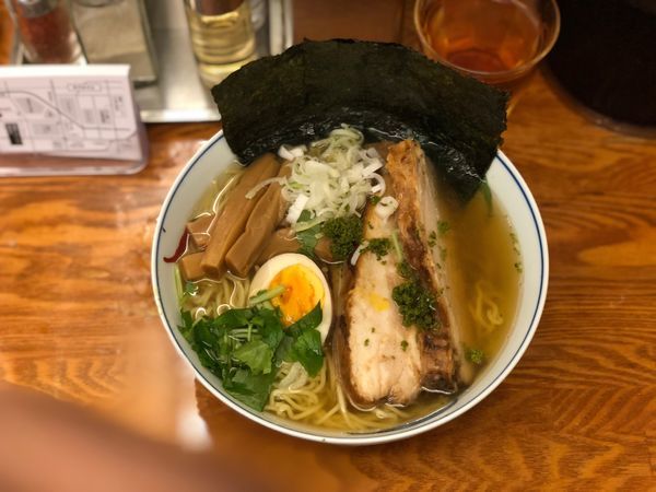 「和風柚子焼豚麺+海苔」@麺屋ひょっとこの写真