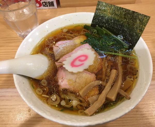 「手打中華そば(700¥)」@白河手打中華そば 中村の写真