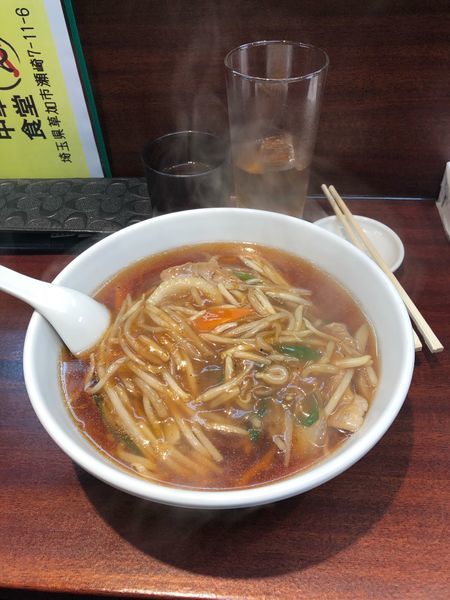 「もやしそば 600円」@中華食堂 けんの写真