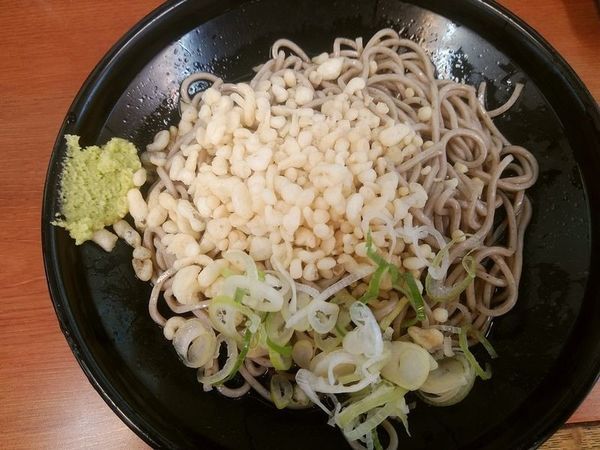 「冷やしたぬきそば」@大江戸そば 錦糸町東店の写真