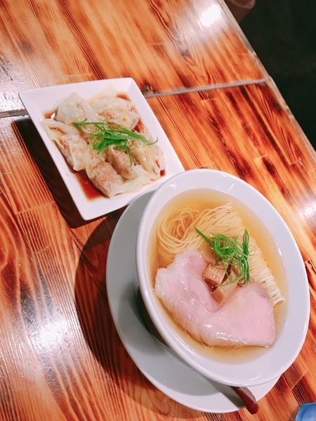 「塩煮干しそば」@柴崎亭 梅丘店の写真