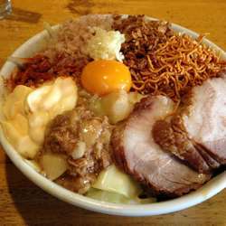 まぜそば 麺増し