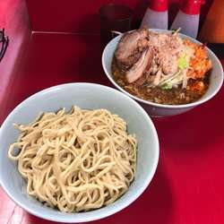 小ぎょったまつけ麺野菜油ニンニク少し