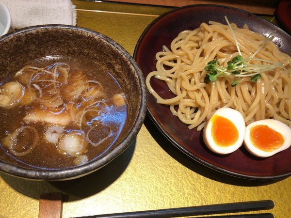 「つけ麺＋味玉 900円」@麺屋 音の写真