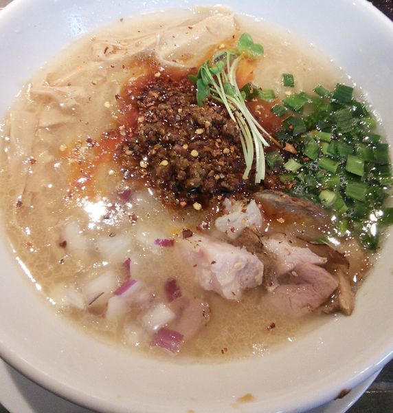 「鯛湾麺　８５０円」@noodles kitchen GUNNERS 新丸子店の写真