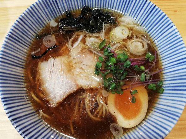 「醤油ラーメン」@Pure soup ramen しずくの写真