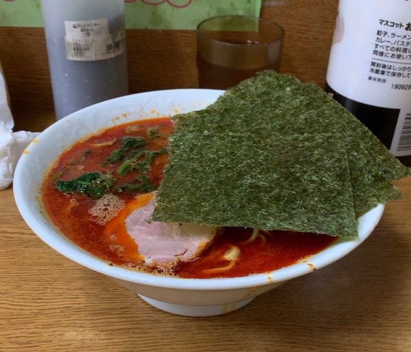 「紅蓮の虎 海苔」@ラーメン虎ノ穴の写真