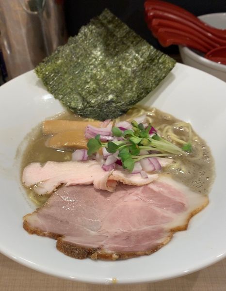 「ドロ煮干しラーメン」@ラーメン 億人隊長の写真