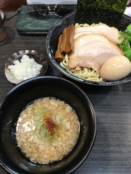 「奔放背脂つけ麺」@ラーメンつけ麺 奔放の写真