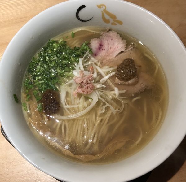 「真鯛と蛤の塩そば」@SOBAHOUSE 金色不如帰 新宿御苑本店の写真