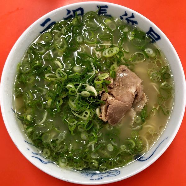 「ラーメン (550円)」@元祖 長浜屋の写真