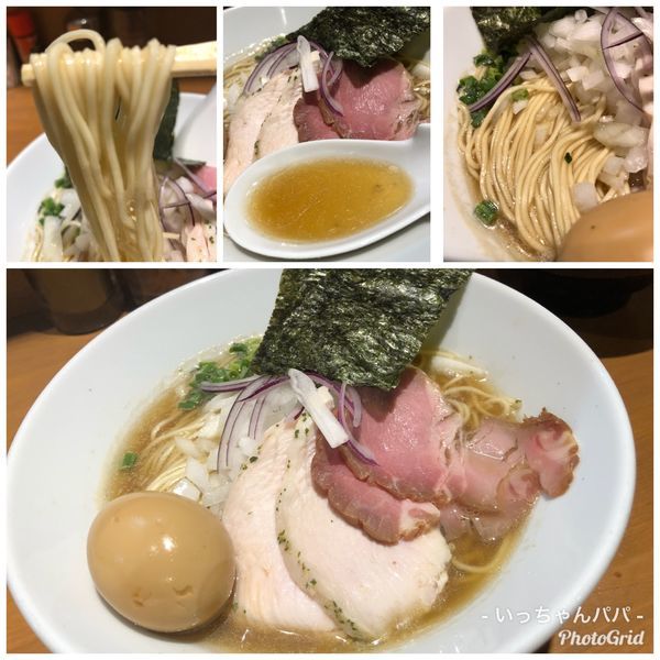 「特製中華蕎麦 1000円」@亀戸煮干中華蕎麦 つきひの写真