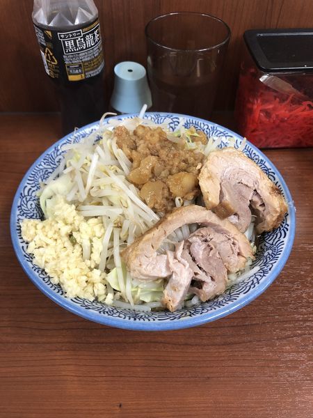 「小ラーメン(ニンニクアブラ)」@立川田田の写真