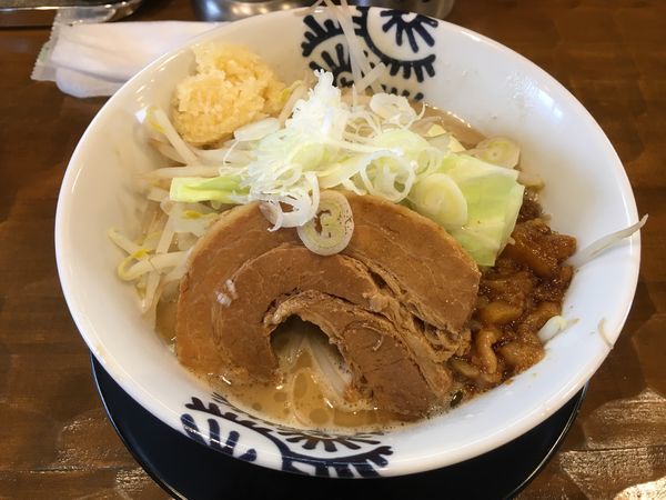 「洋二郎+背脂+半ライス」@特級中華蕎麦 洋介の写真