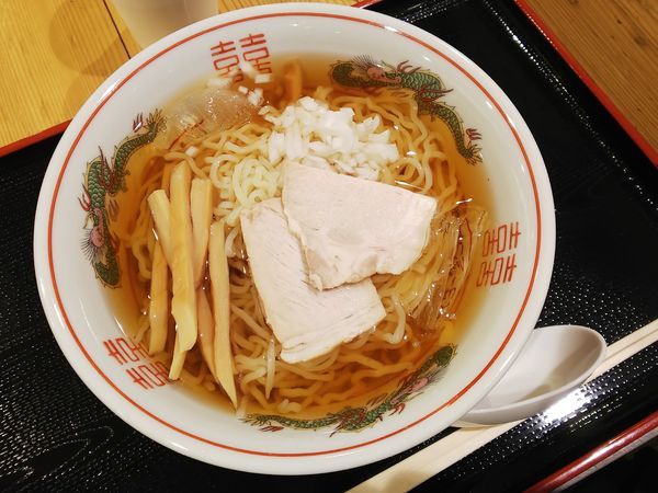 「【食堂いしやま】冷やしラーメン　700円」@日本橋ふくしま館 MIDETTE ミデッテの写真