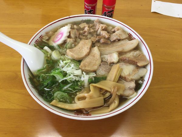 「【裏メニュー】スペシャル(または刻み)大盛 700円」@喜多方ラーメン 天高盛の写真