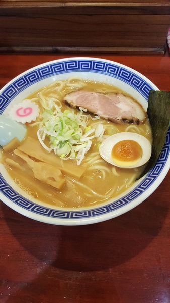 「らーめん並」@つけ麺 石ばしの写真