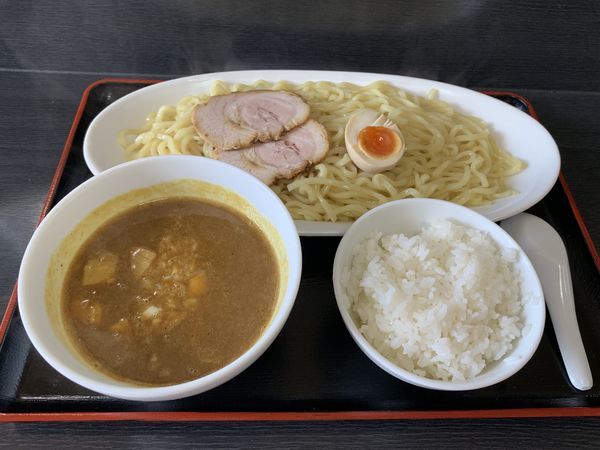 「カレーつけ麺(大)トッピング有り」@めん翔の写真