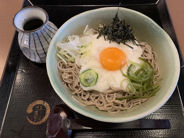 「とろろそば860＋大盛100＝960円＋tax」@味の民芸 所沢小手指店の写真