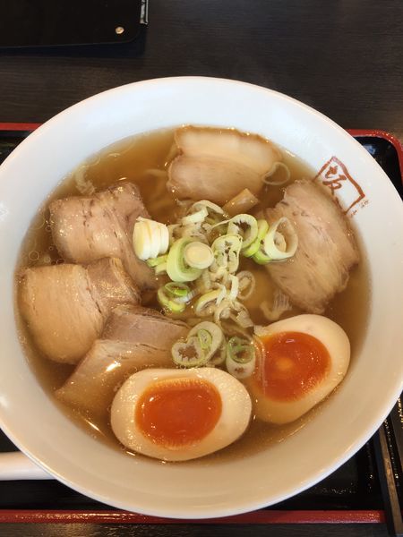 「味玉ラーメン ¥800」@喜多方ラーメン 坂内 水戸東店の写真