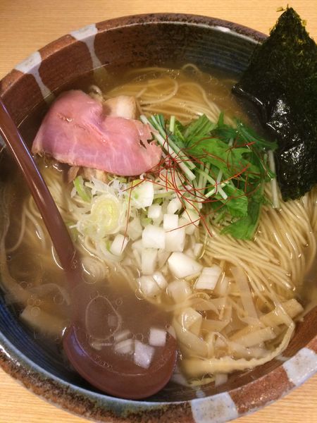 「鶏そば(中)780円」@麺通 伊武記の写真
