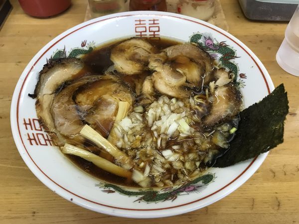 「三枚チャーシュー」@中華そば専門店 武富屋の写真