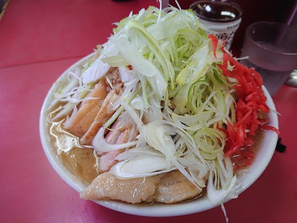 「小豚 ネギ」@ラーメン二郎 桜台駅前店の写真