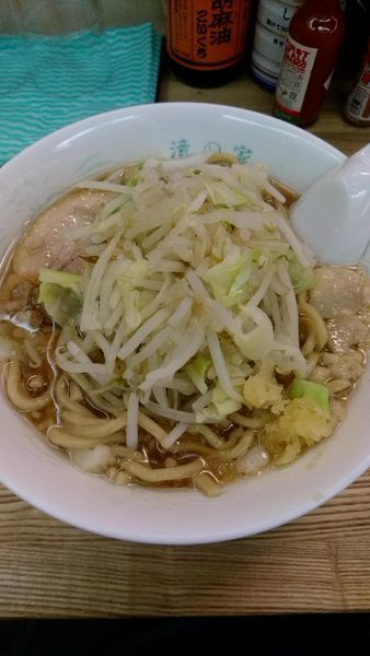 「ブタメン並」@豚麺 ポルコの写真