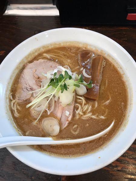 「濃厚煮干らーめん」@麺屋 一寸星の写真