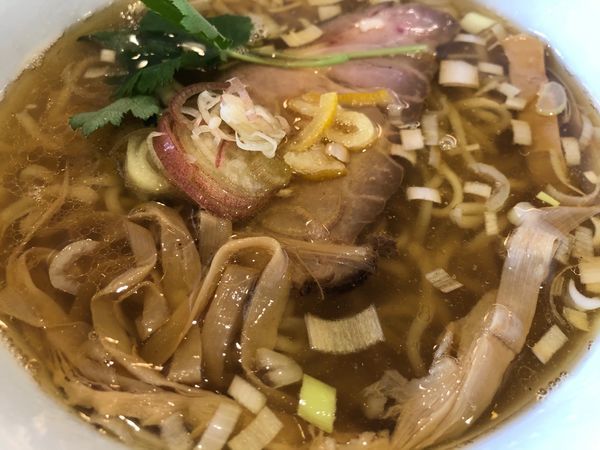 「三位一体（鶏x蟹x煮干し）」@中華そば 和渦 TOKYOの写真