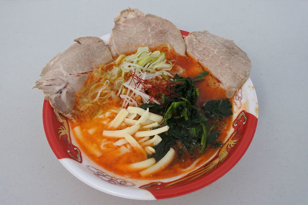 「濃厚チーズ味噌担々麺＋自家製チャーシュー＋ネギ＠麺家太威」@中華蕎麦とみ田 冨田治PRESENTS 最強ラーメン祭2019 in 小山の写真