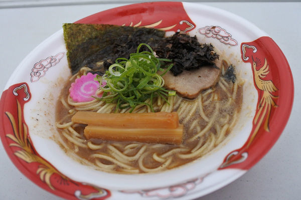 「濃厚煮干そば＋バラのり￥１５０＠麺屋にぼすけ」@中華蕎麦とみ田 冨田治PRESENTS 最強ラーメン祭2019 in 小山の写真