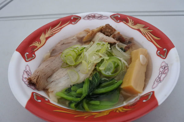 「生姜塩らーめん森尻コンチータ＠千茶屋×弥七×照の坊」@中華蕎麦とみ田 冨田治PRESENTS 最強ラーメン祭2019 in 小山の写真