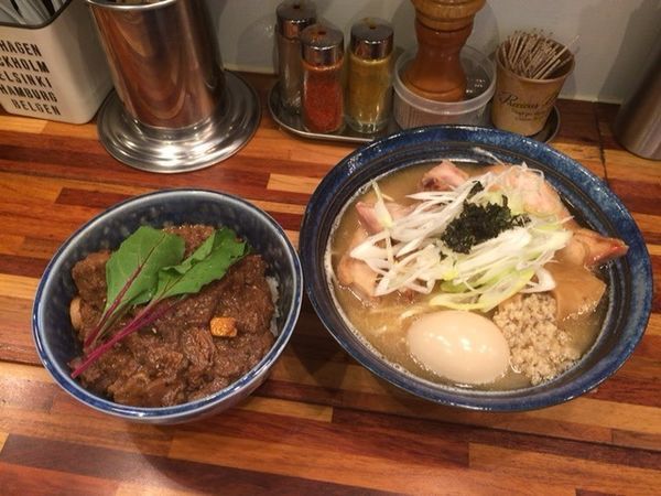 「らーめん銀だら搾り 全部入り」@鮮魚らーめん 五ノ神水産の写真