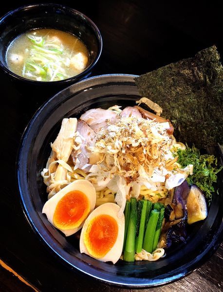 「【限定】潮生姜つけめん(味玉)」@麺や 笑 ～Sho～の写真