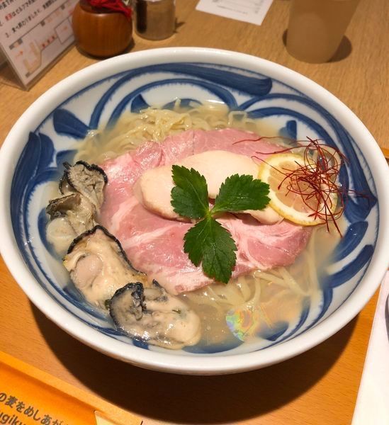 「寿製麺よしかわ・牡蠣の冷やしそば¥900」@むぎくらべの写真
