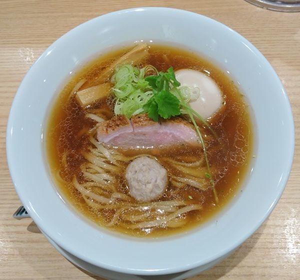 「味玉鴨中華そば」@中華そば 龍の眼 〜第二章〜の写真