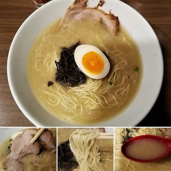 塩ラーメン 500円 開店セール価格 博多 西浅草豚骨ラーメンのレビュー ラーメンデータベース